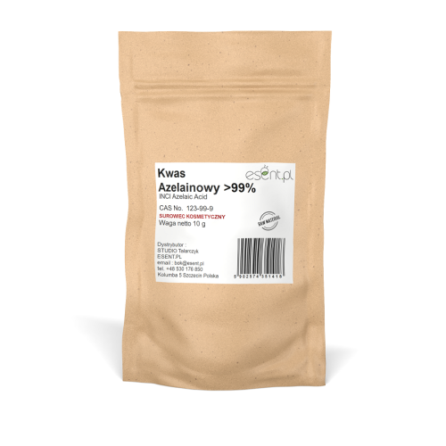 Kwas azelainowy kosmetyczny 10 g (99%)