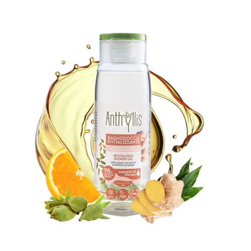 Rewitalizujący żel pod prysznic z ekstraktami z kardamonu i imbiru, 300 ml