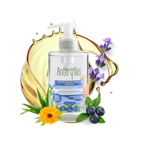 Płyn do higieny intymnej z borówką i nagietkiem, 300 ml, Anthyllis