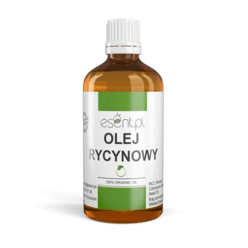 Olej rycynowy, tłoczony na zimno, Soil Association, 100 ml