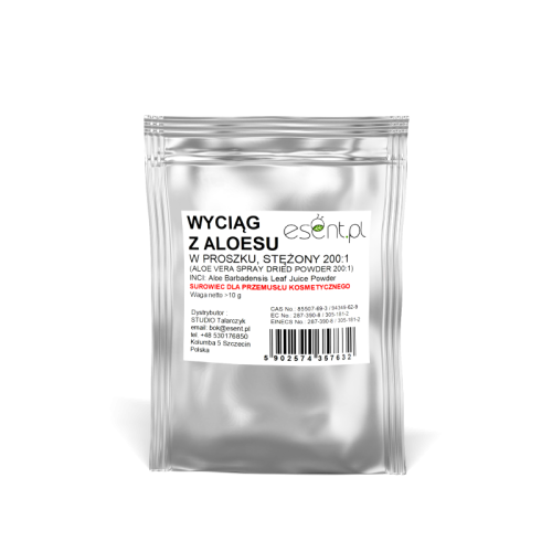 Wyciąg z  Aloesu w proszku stężony 200 : 1  waga 10 g