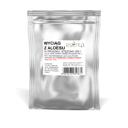 Wyciąg z  Aloesu w proszku stężony 200 : 1  waga 50 g